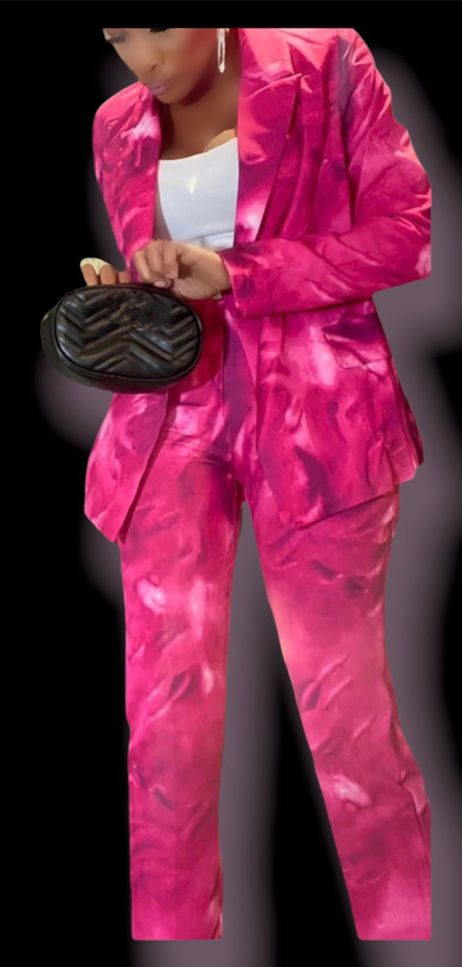 Pink 2pc Suit