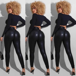 Black Spandex Pants